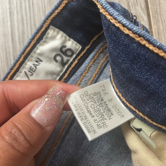 Rag&Bone for intermix skinny destroyed jean size‎ 26 - Picture 4 of 7